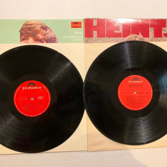 Heintje – Self Titled + Dein Schonster Tag – German Vinyl LP Records - Picture 3 of 4